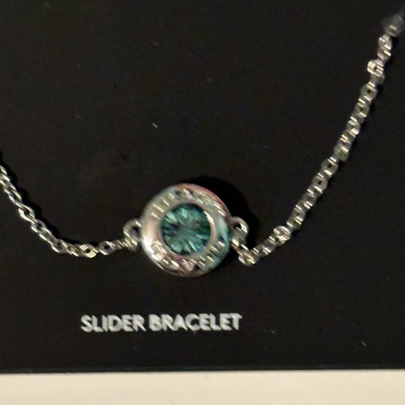 COACH SILVER SLIDER BRACELET NWT - Picture 3 of 6